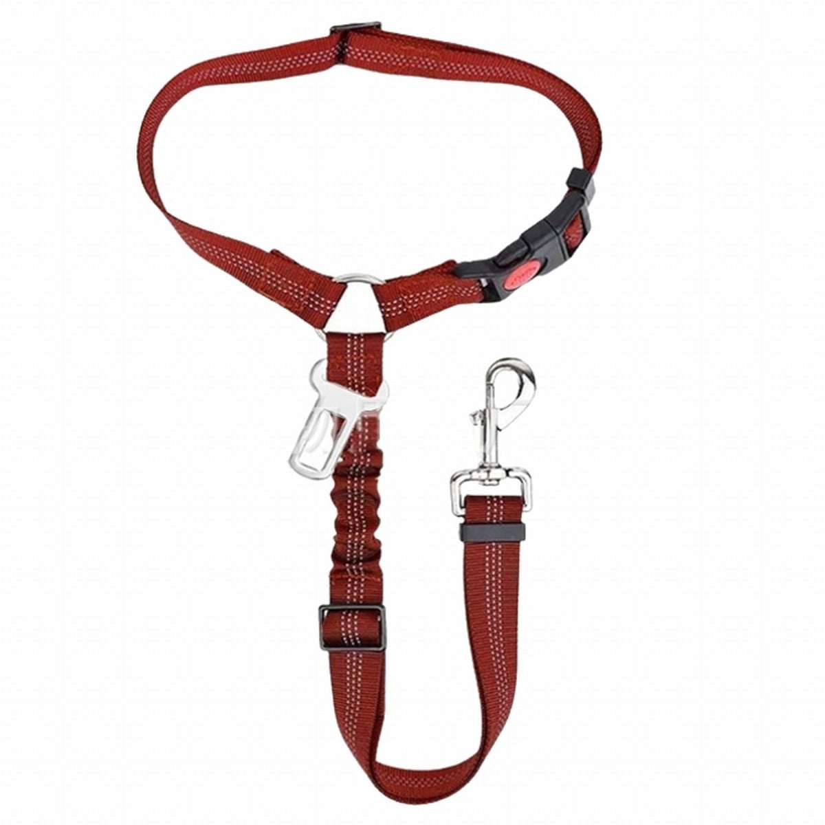 ドライブ 犬 ペット リード シートベルト バックル ハーネス 車 ヘッドレスト 車内 犬用