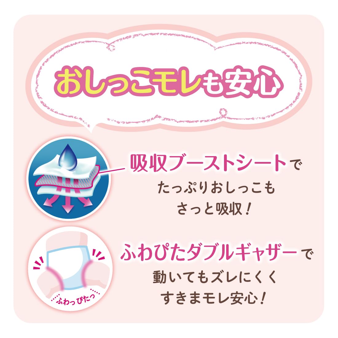 【パンツ BIGサイズ】グーンプラス やわらかタッチ (12~22kg) 38枚 【Amazon.co.jp限定】