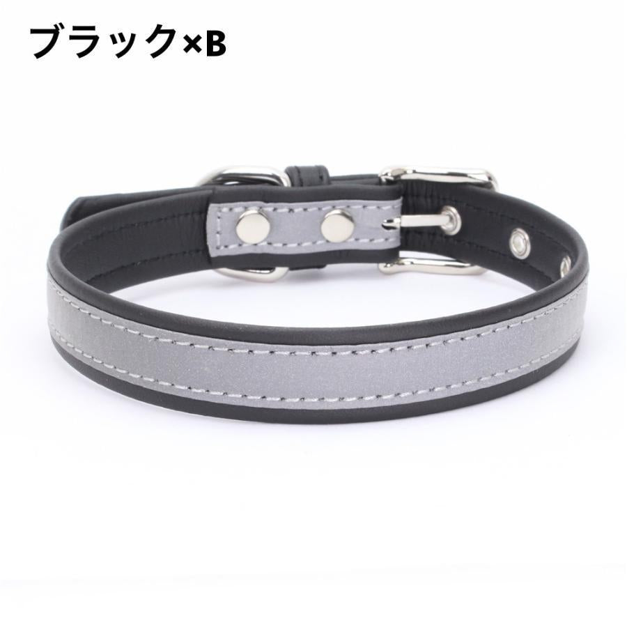 首輪 カラー 犬 猫 ペット用品 お散歩グッズ 反射材 夜間 安全対策 事故防止 サイズ調節可能 ペットグッズ