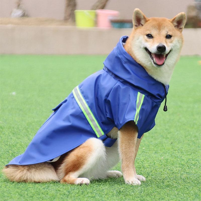 レインコート 犬 小型犬 中型犬 大型犬 犬レインコート 着せやすい 犬用 レインコートカッパ 犬服 犬の服 犬用 雨具 お出かけ 撥水 かっぱ 防水 合羽 雨具