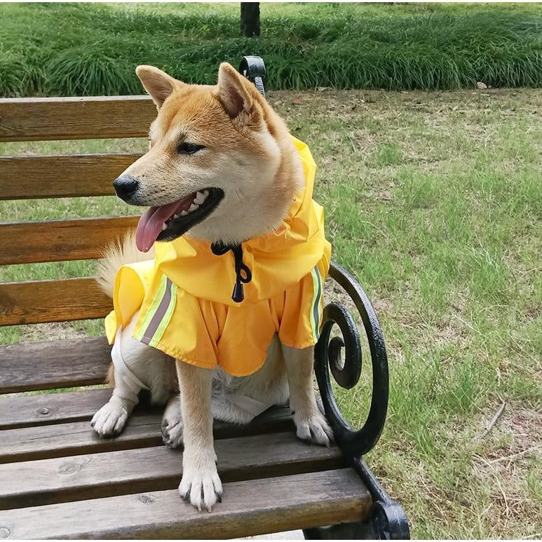 レインコート 犬用 レインカバー ペット服 かわいい オシャレ 雨の日 防水 ドッグウェア 犬服 梅雨 調整 雨 散歩 お出かけ 小型犬 中型犬 大型犬