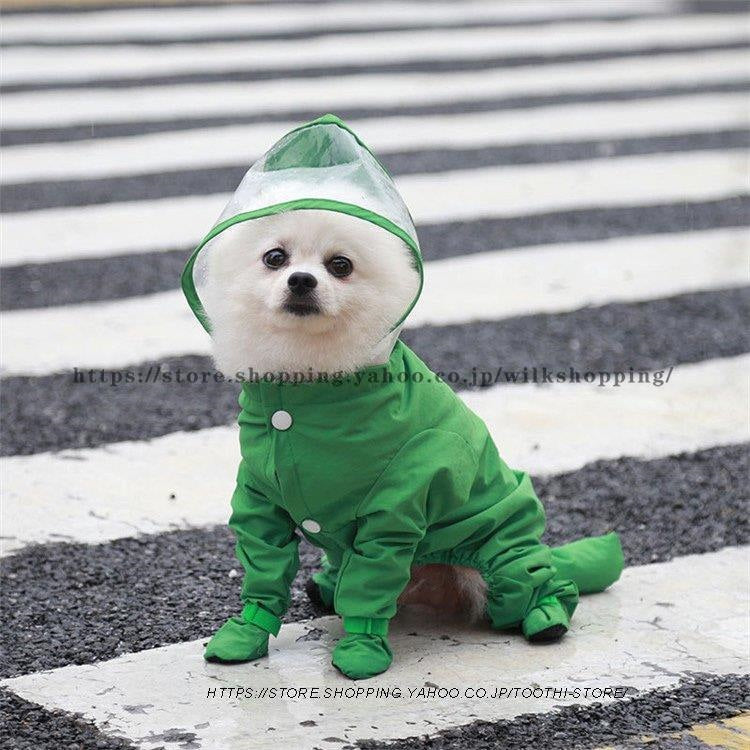 犬用 レインコート 中型犬 小型犬 雨具 カッパ 犬服 防水 お出かけ 防雨 ペット服 ドッグウエア ペットポンチョ 梅雨 散歩