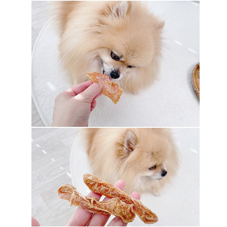 お試し 50g 1袋 手作り 鶏肉ササミ 細切り 犬 おやつ 猫 おやつ ささみ ジャーキー ペットフード 無添加 国産 日本 手作り 小型犬 中型犬 大型犬