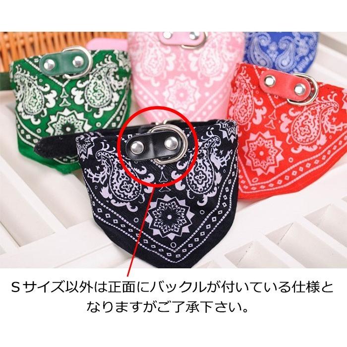 スタイル バンダナ ペット 服 犬 猫 首輪 ペットグッズ ベイズリー スカーフ キャット ドッグ