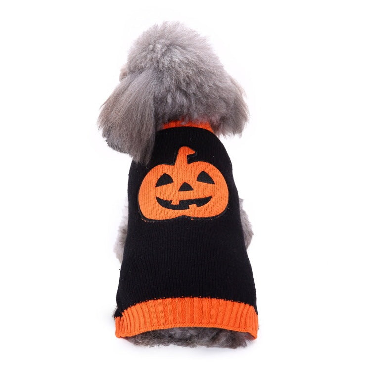 2023年新作入荷 ペット服 犬 服 Tシャツ ドッグウェア犬服クリスマス衣雪花セーターハロウィンペット服セーターヘラジカ衣犬セーター
