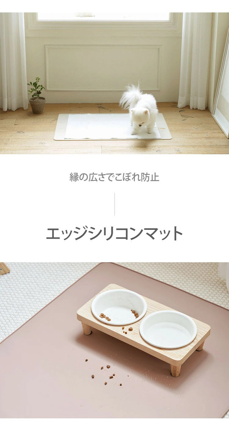 <a href="https://www.qoo10.jp/gmkt.inc/Search/brand.aspx?brandno=33710" target="_blank" class="title_brand" id="btn_brand" title="ルームアンドホーム">ルームアンドホーム</a>エッジシリコンマット 55cm45cm 【リコメン堂限定オリジナルカラー 3色】薄型 防臭防水機能付き トイレトレー ペットトイレ 薄型 ペット シート シーツ ペットシート 【roomnhom