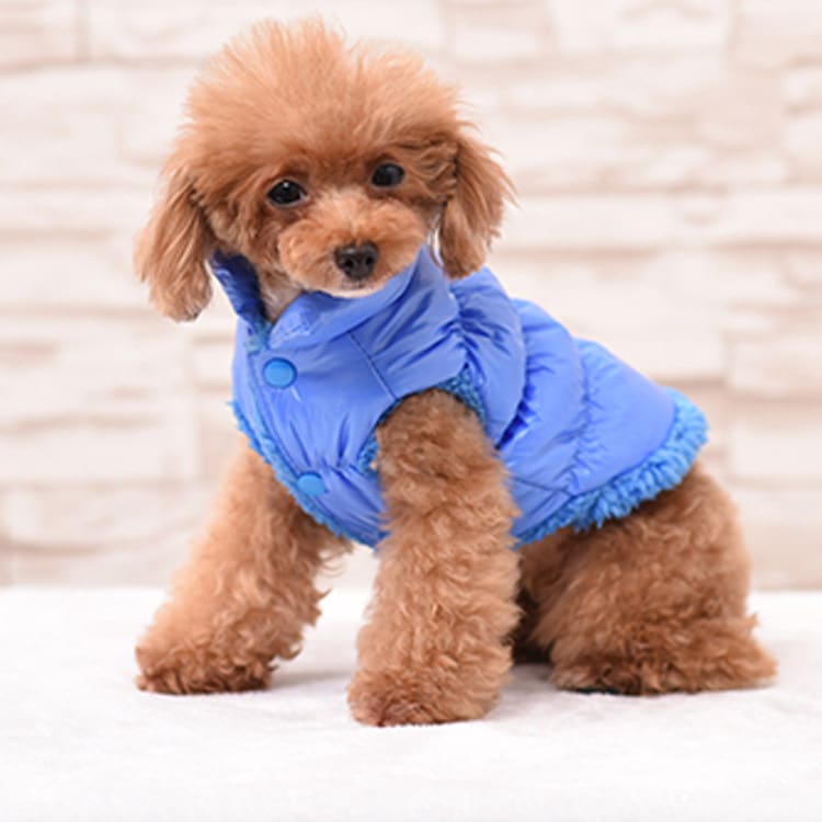 犬用ベスト ダウン風ベスト 犬用アウター ペット服 コート ジャンパー ドッグウェア 中綿 秋冬服 小型犬 中型犬 スナップボタン 防寒 温かい 裏起