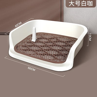 PP素材を採用犬 トイレ トレー おしゃれ トイレトレーニング ペットトレー ワイド ペット用 犬用トイレ トイレ本体 犬トイレ 犬のトイ トイレ容器 ペットトレー トイレトレーニング