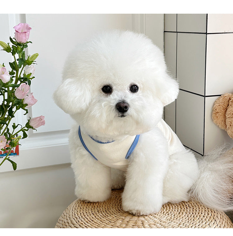 春夏新作 犬服 ペット服 犬 洋服 ペット 犬用品 小中型犬 25年新しいペットの犬の春と秋のベスト小型犬の子犬の服