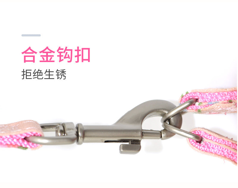 犬 リード 胴輪 犬用ハーネス ハーネスリードセット 犬用 シンプル ペット用品 2点セット 115 ネコ用ハーネス 猫用 中型犬 軽量 おしゃれ 簡単装着 お出かけ 小型犬 ハーネス リーシュ ペッ