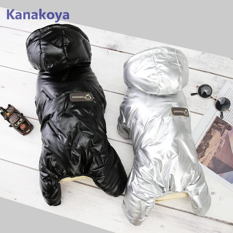 犬服 ペットウェア 秋 冬 中綿入り フード付き 裏ボア 裏起毛 保温 防寒対策 あったか ドッグウェア 小型犬 中型犬 犬用 愛犬 猫 お散歩