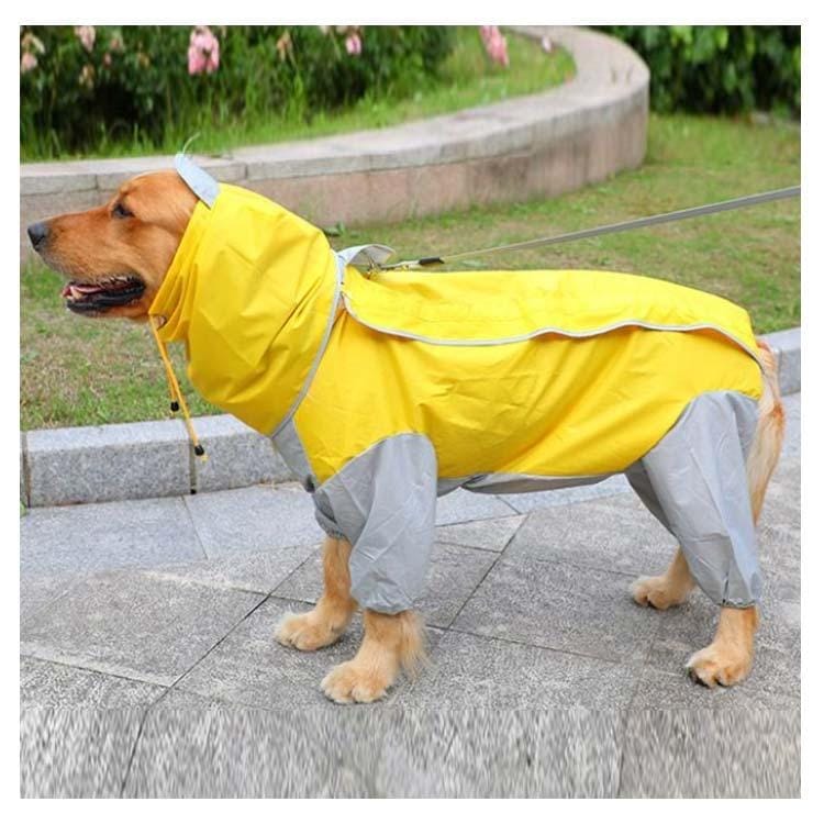 犬服 ドッグウェア レインコート大型犬向け フード付き カッバ 雨具 雨合羽 雨ガッパ 春 夏 秋 冬 合羽 防水 梅雨 ポンチョ 大型犬 大きい