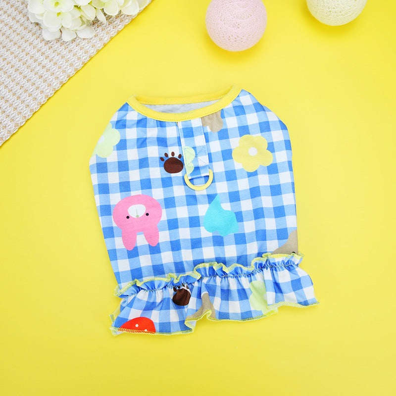 猫 犬 洋服 犬服 ペット服 大中小型犬 ペット用品 犬/猫用 犬の服 ペットウエア 小型犬 中型犬 通気 可愛い ドッグウェア トレーナー 犬 服 ワンピース サロペット ビションフリーゼ 犬猫服