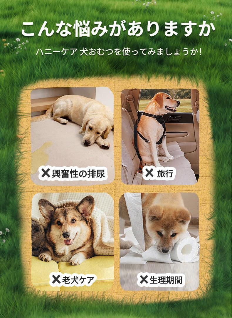 <a href="https://www.qoo10.jp/gmkt.inc/Search/brand.aspx?brandno=109151" target="_blank" class="title_brand" id="btn_brand" title="Honeycare">Honeycare</a>男の子用マナーおむつオムツ 36枚 ペットの紙おむつ 男の子 しつけ 男の子 マナーおむつ ペット 犬 おむつ 犬用 オス オムツ 犬オムツ ペットオムツ 犬用オムツ 紙オムツ 小型犬 テープ式