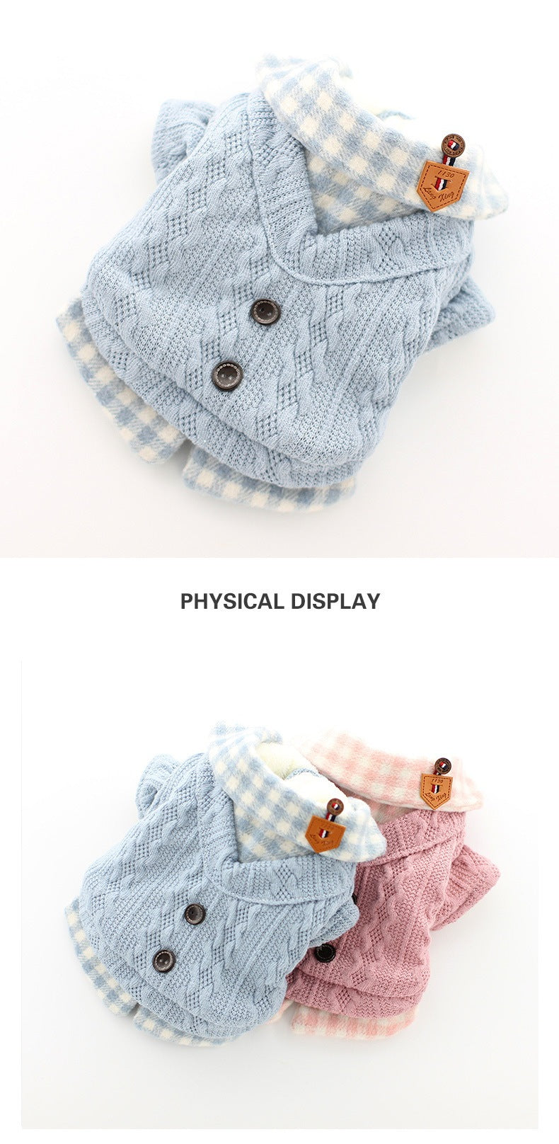 2色春秋冬ダウンコートの新金新品偽2件犬の服ピンクかわいい猫のバブルスリーブロリータお姫様ベスト新生ミルク犬のミルク猫の子犬マシュマロ小型犬クマちゃんペットテディ服CXDZ