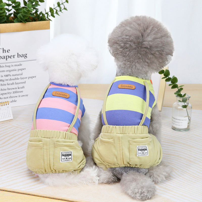 猫 犬 洋服 犬服 ペット服 大中小型犬 ペット用品 犬/猫用 犬の服 ペットウエア 小型犬 中型犬 通気 可愛い ドッグウェア トレーナー 犬 服 ワンピース サロペット ビションフリーゼ 犬猫服