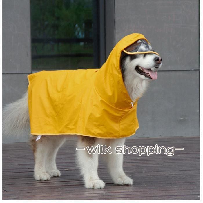 ペット用 レインコート ポンチョ 犬用合羽 カッパ 防水 防塵 梅雨対策 雨の日 お散歩 お出かけ 小型犬 中型犬 帽子付 通気 防水 耐久性 快適 防風