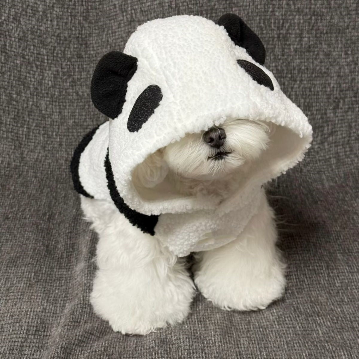 ペット子犬犬服秋冬モデル超かわいいパンダコートテディビションポメラニアン万能服犬 服 犬 犬の服 犬 洋服 犬の服夏 犬洋服