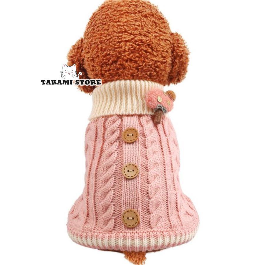 ドッグウエア 犬 服 犬服 犬の服 秋冬 ニット セーター 犬用 タートルニット トイプードル 超小型犬 中型犬 ペット用 犬ウェア おしゃれ 可愛い