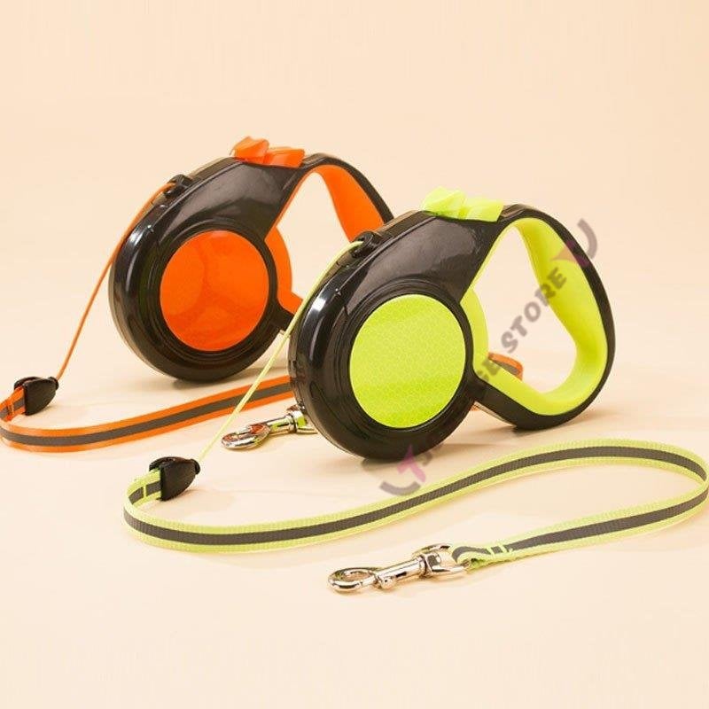 ペット用伸縮リード 犬用リード ペットリード 巻き取り式 ドッグリード 自動巻き ペット牽引ロープ