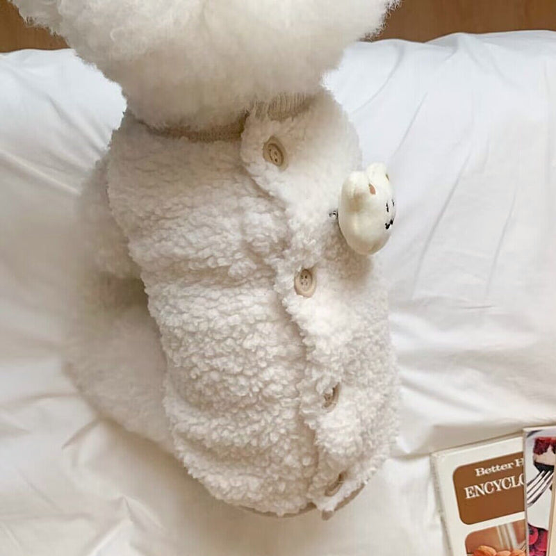 ペット服 犬の服 犬猫服 綿入れ 小中型犬 服 快適 ペット用品 犬用品 暖か