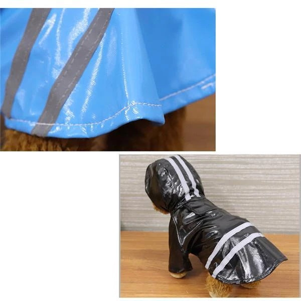 犬用レインコート レインコート 犬の服 反射板付きかわいい 小型犬 お出かけ 梅雨 ドッグウェア 雨着 雨具 小型犬 ペットウェア