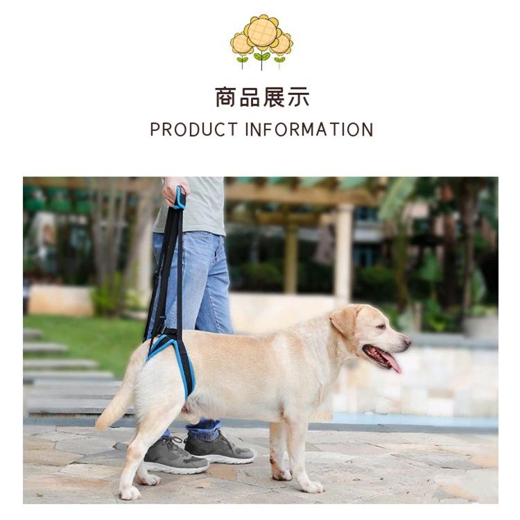 新商品プロモーション,数量限定 犬用歩行補助 犬の介護用品ハーネス 足腰の弱くなった老犬に 障害犬 欠陥犬 介護 散歩用 登山用 運動用 後足用 骨折 術後 リハビリ 関節 サポ犬用歩行補助 犬の