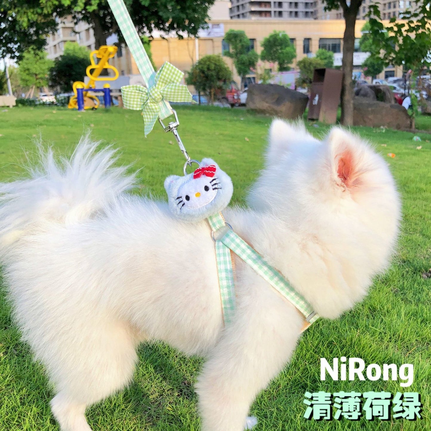 メガ割犬牽引ロープベスト式アニメ屋外散歩犬牽引ロープ小型中型犬犬チェーン犬ロープテディ博美973