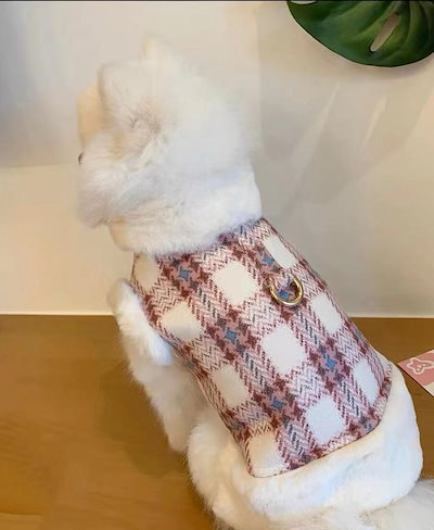 ペット服 犬服 ニット 犬用 犬 ドッグウェア ペットグッズ チェク柄 猫用 猫服 猫パーカ 冬服 秋服 暖かい 裏起毛 防寒 可愛い ボア