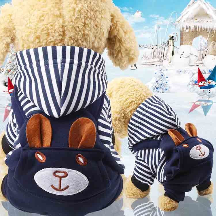 保温 ペット服 厚手 ペット 猫犬服 小中型犬 サロペット ドッグウエア ペット用品 犬用品 犬服