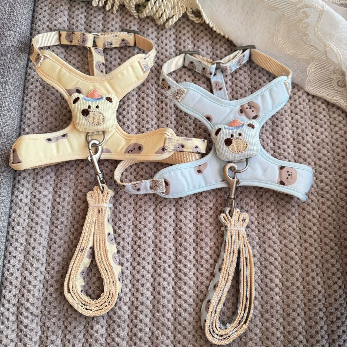 猫牽引ロープベストは犬のロープを散歩する小型専用チェーンでペットのストラップを調節します メガ割ワンピースパンツトートバッグ