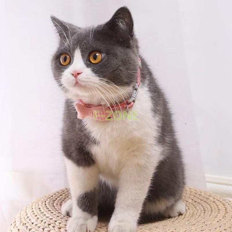おしゃれ ワンタッチバックル 犬用 小魚 カラー 鈴付き お散歩 小型犬 猫用 首輪 ペット用品 チェック柄 お出かけ かわいい