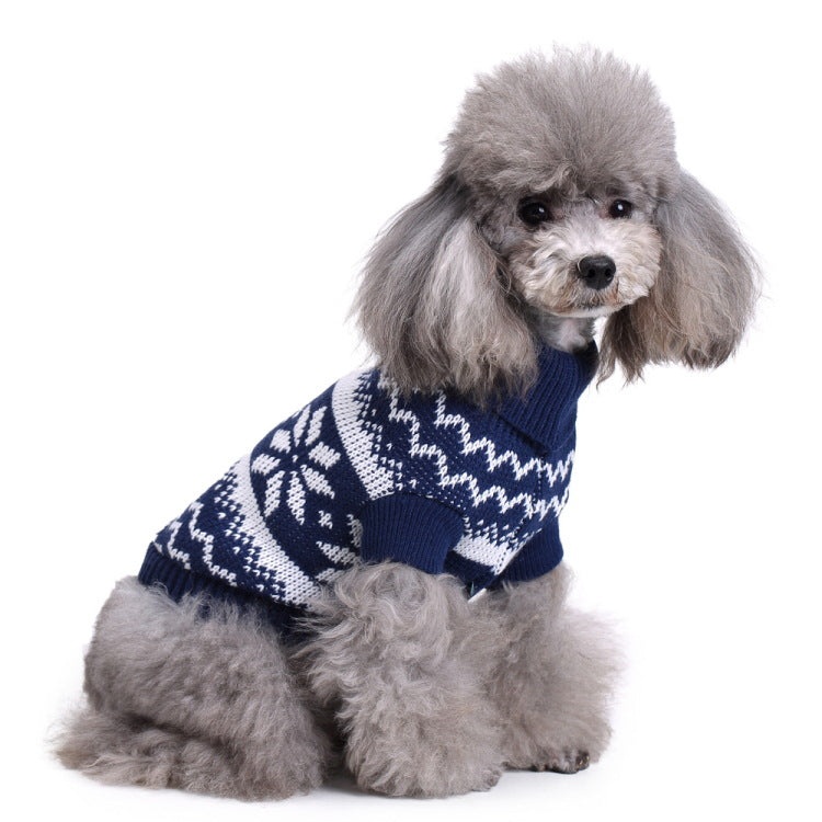 2023年新作入荷 ペット服 犬 服 Tシャツ ドッグウェア犬服クリスマス衣雪花セーターハロウィンペット服セーターヘラジカ衣犬セーター