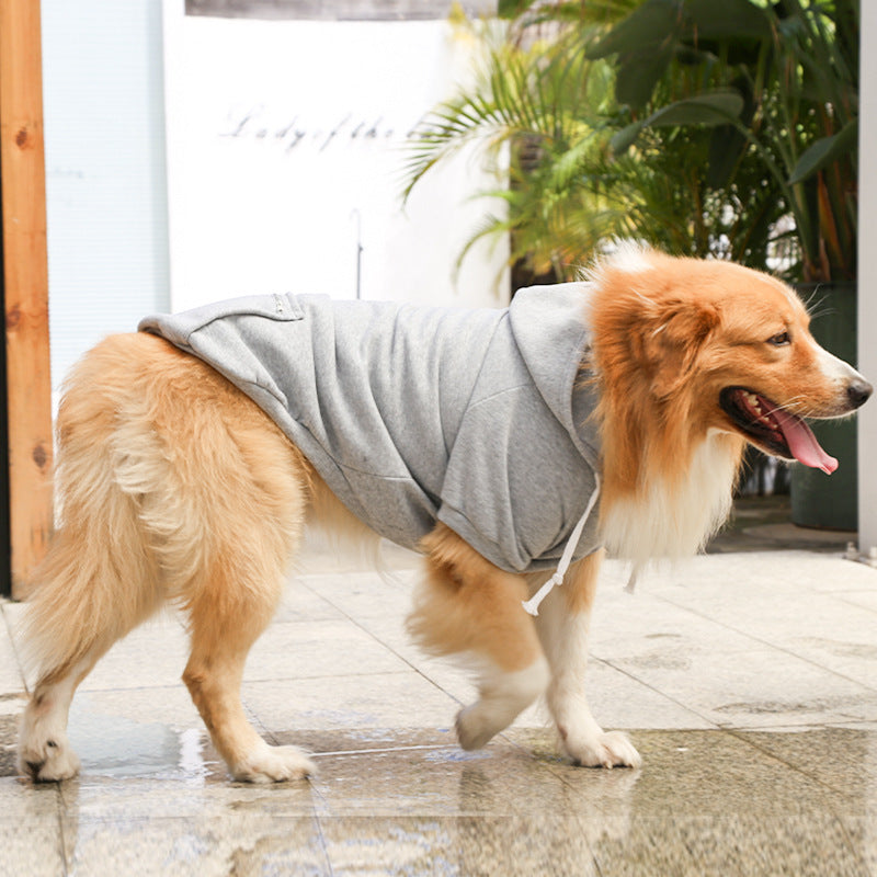 秋冬 犬 ペット服 秋冬 犬服 中型 大型犬 tシャツ 柴犬 秋田犬 中大型犬 犬洋服 コート フード付き ドッグウェア 暖かい 保温 防寒 脱毛保護 お散歩お出かけ服