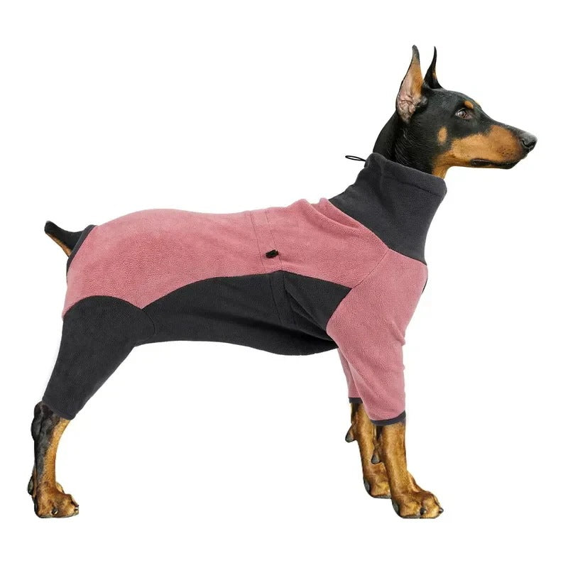 可愛い 極フリーススウェットシャツ 暖かい綿のパーカー 4本足のスウェットシャツ 伸縮性のある服 犬の服 ホームウェア 冬