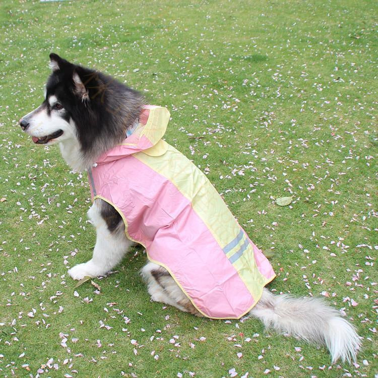 ドッグウエア 犬服 ペット服 ペットウエア 犬 愛犬 ペット レインコート防撥水 パーカー 雨 カラフル レイン ペットグッズ 洋服 秋 冬 シンプル カジュアル
