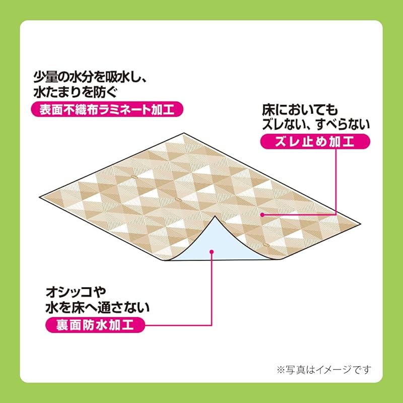 【即納】デオクリーン 床を汚さない防水シート10枚