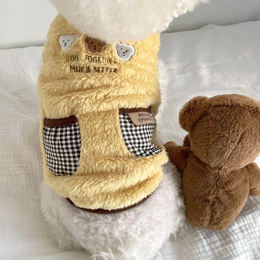 メガ割との犬服テディボーミペットのコキシナレビーベア 暖かい