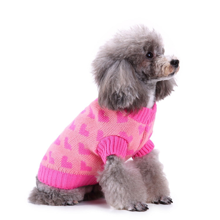 2023年新作入荷 ペット服 犬 服 Tシャツ ドッグウェアペットの服セーターハイネック犬の服セータークリスマス雪花の犬のセーター秋冬