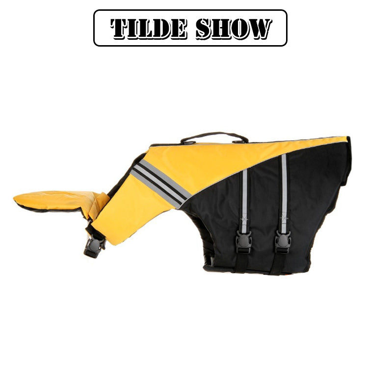 限定販売犬用 大型犬 ライフジャケット 配色 小型犬 フローティング 海 ハンドル付き 犬用 かわいい 海水浴 ライフジャケット 救命胴衣 中型犬 高浮力 プール 川 水遊び あごのせ 川遊び 水害