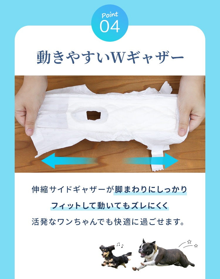 <a href="https://www.qoo10.jp/gmkt.inc/Search/brand.aspx?brandno=114450" target="_blank" class="title_brand" id="btn_brand" title="WEIMALL">WEIMALL</a>犬用おむつ 女の子 ペット 犬用 オムツ カバー 小型犬 小型犬 中型犬 テープ付き 紙オムツ 高齢犬 お出かけ 介護 生理 ナプキン しつけ お漏らし対策 紙おむつ ペットおむつ ペットオムツ