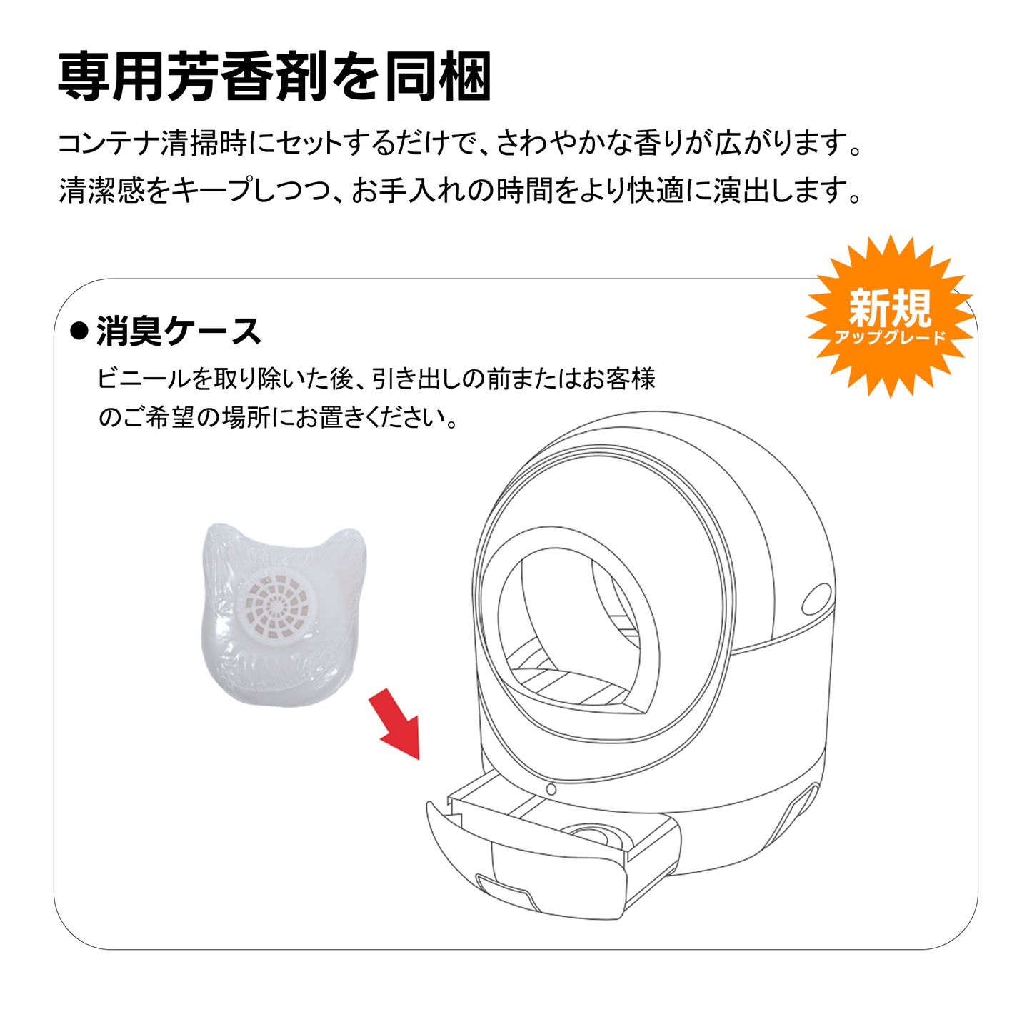 【安心保証】【2025年新仕様】自動ネコトイレ 猫 トイレ 消臭ケース 猫用 猫トイレ 自動 清掃 重量センサー 安全 多頭飼い 大容量 留守番 脱臭 猫砂 掃除 飛び散り防止 スマホ アプリ 遠隔操