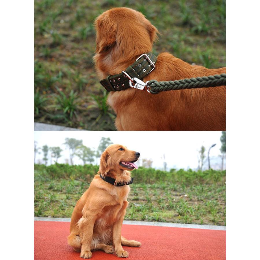 首や喉に優しい 大型犬 極太 中型犬 太い 幅広 小型犬 ペットグッズ 首輪 ペット 犬 ドッグ