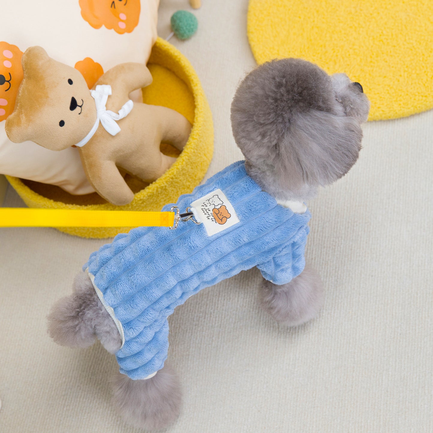 人気犬の服 ペット服 小型犬 猫 着ることができる 秋冬 暖かい 快適 シアリング 4本足 フリースジャケット