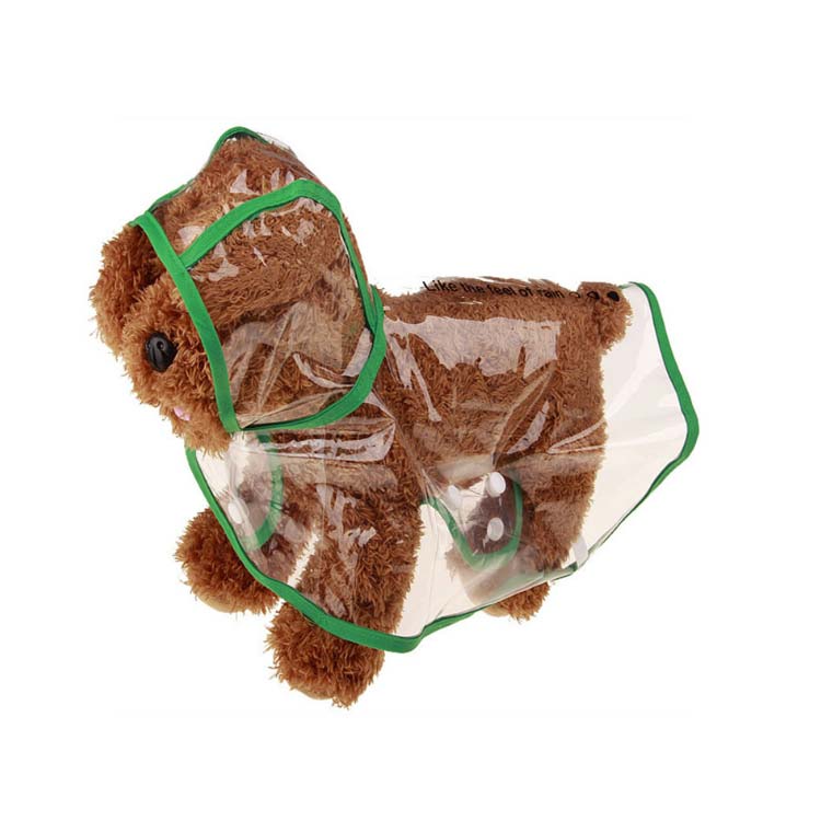 高評価 犬用 レインコート レインポンチョ ドッグウェア 雨具 カッパ 小型犬 中型犬 レインウェア クリア アウトドア ペット 犬 透明 フード付き パーカー 帽子付き 犬服 ペット服 梅雨 雨対策