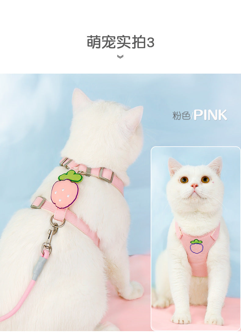 ペットハーネス 犬用 ハーネスリードセット 猫用 小型犬 ペット用品 犬 シンプル 中型犬 簡単装着 軽量 ハーネス 2点セット リーシュ 78 胴輪 お散歩 ネコ用ハーネス おしゃれ お出かけ リー