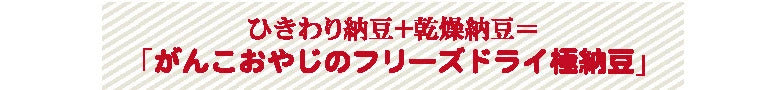 <a href="https://www.qoo10.jp/gmkt.inc/Search/brand.aspx?brandno=117154" target="_blank" class="title_brand" id="btn_brand" title="がんこおやじのおやつ亭">がんこおやじのおやつ亭</a>フリーズドライ極納豆 30g 5袋セット 追跡可能メール便