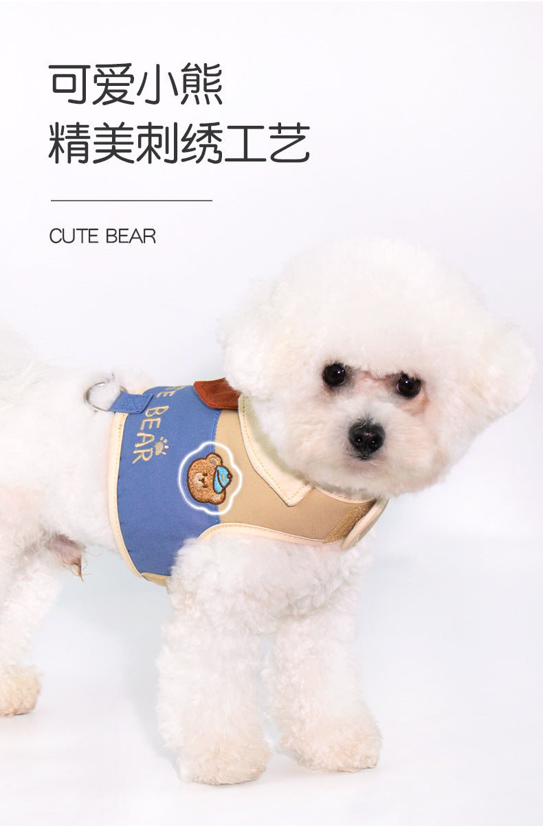 シンプル リード お出かけ ペット用品 おしゃれ 犬 小型犬 猫用 お散歩 中型犬 犬用ハーネス 胴輪 ネコ用ハーネス 47 ハーネスリードセット 軽量 犬用 2点セット ペットハーネス リーシュ ハ
