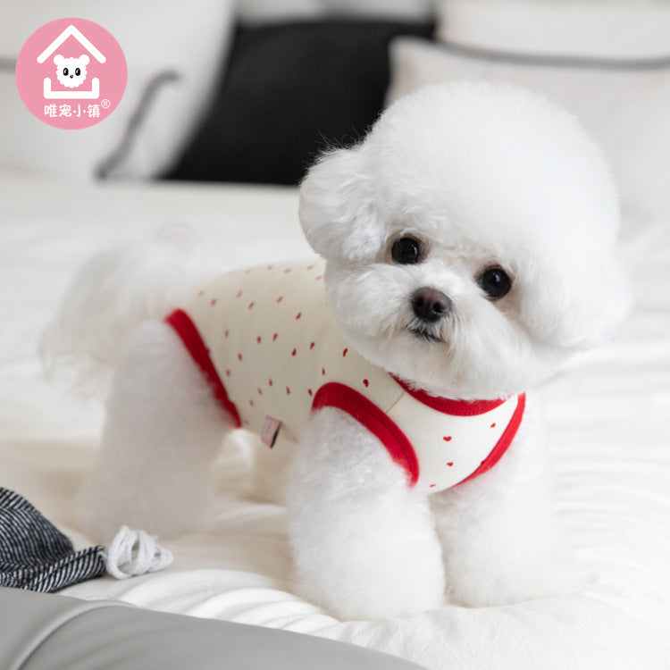 【新作犬猫服 登場】 犬服 ペット服 犬 洋服 春秋新作かわいいペット服犬猫服ペット服ノースリーブ服