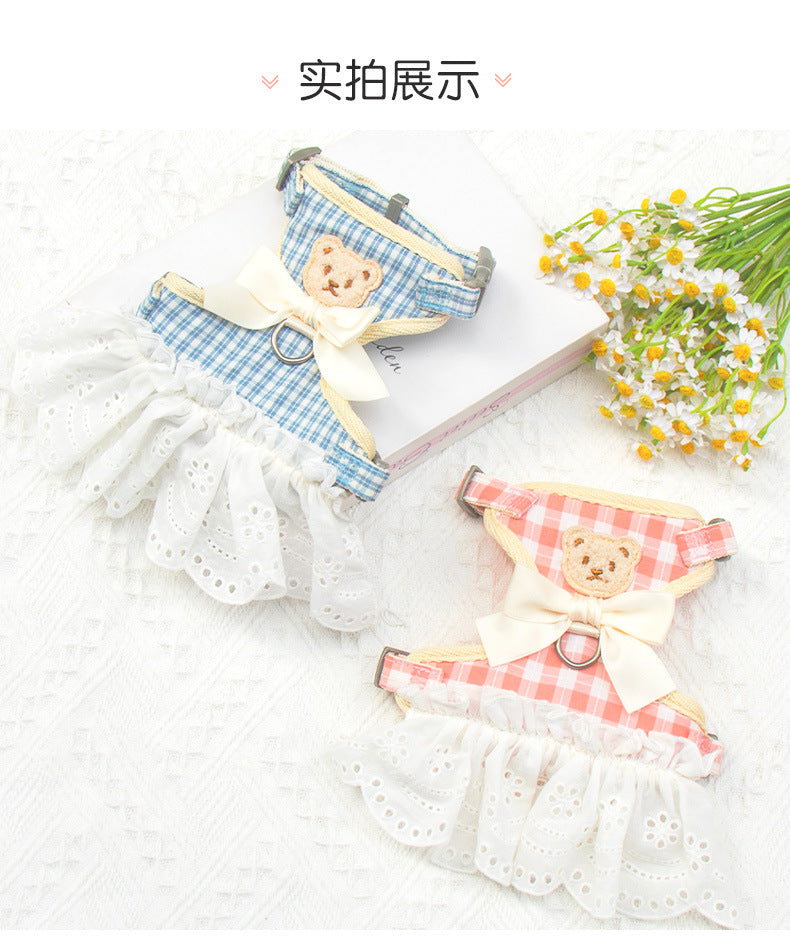 猫用 簡単装着 ペットハーネス リーシュ 軽量 お散歩 ハーネス ペット用品 お出かけ ネコ用ハーネス ハーネスリードセット 1 犬 小型犬 犬用 中型犬 おしゃれ リード 胴輪 犬用ハーネス シンプ